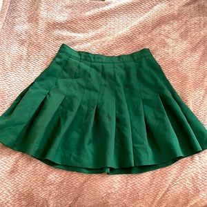 Emerald Green Golf Skirt